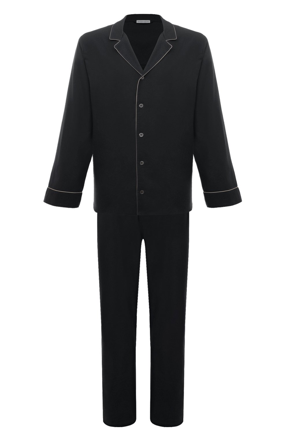 Пижама из хлопка и шерсти ZIMMERLI, арт. 4600-21001, фото 1