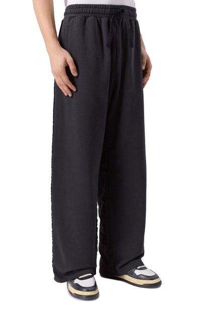 Хлопковые брюки PALM ANGELS, арт. PMCH02EF25FLE001, фото 3