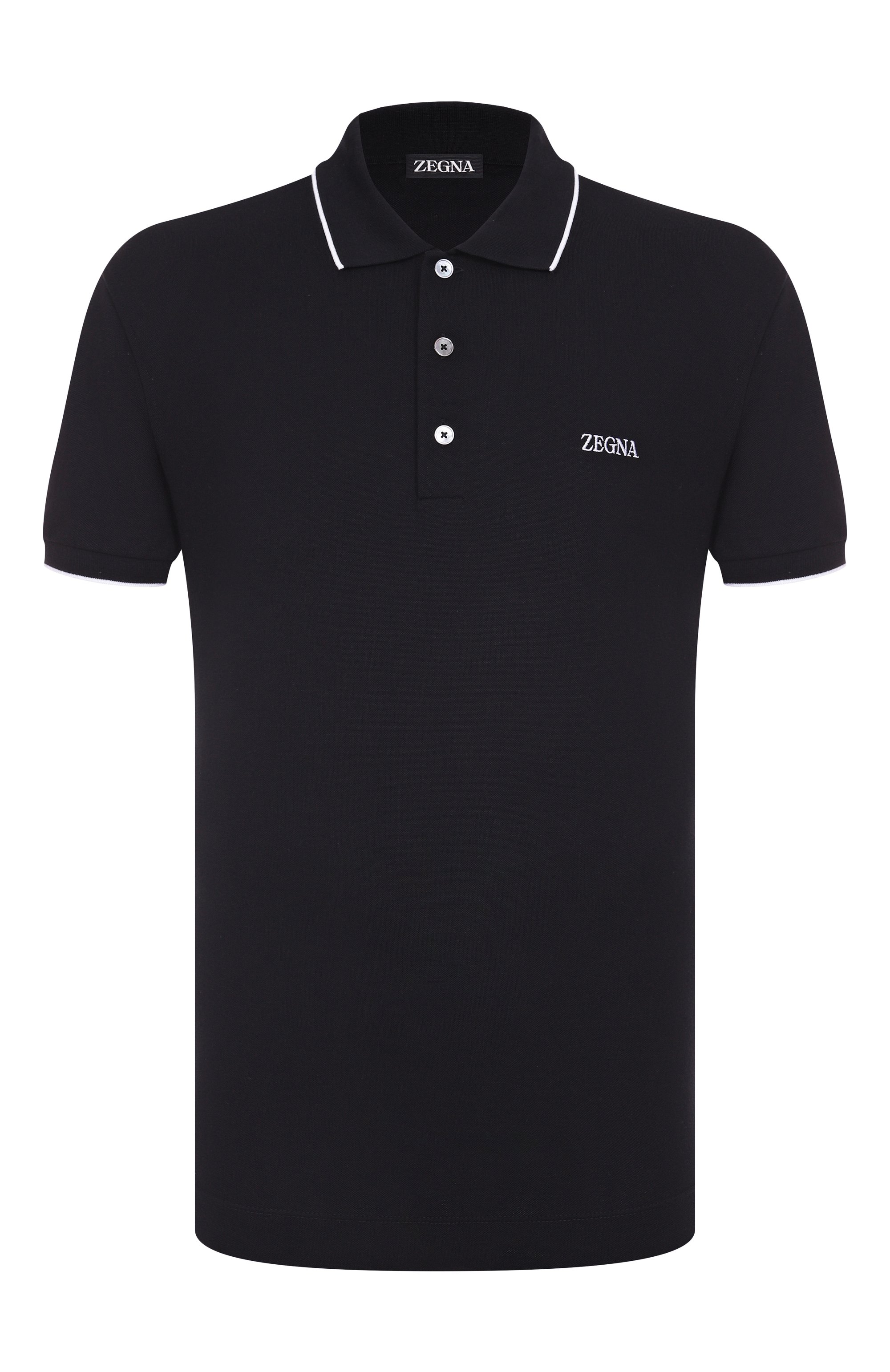 Хлопковое поло ZEGNA, арт. B746/E7358A5, фото 1