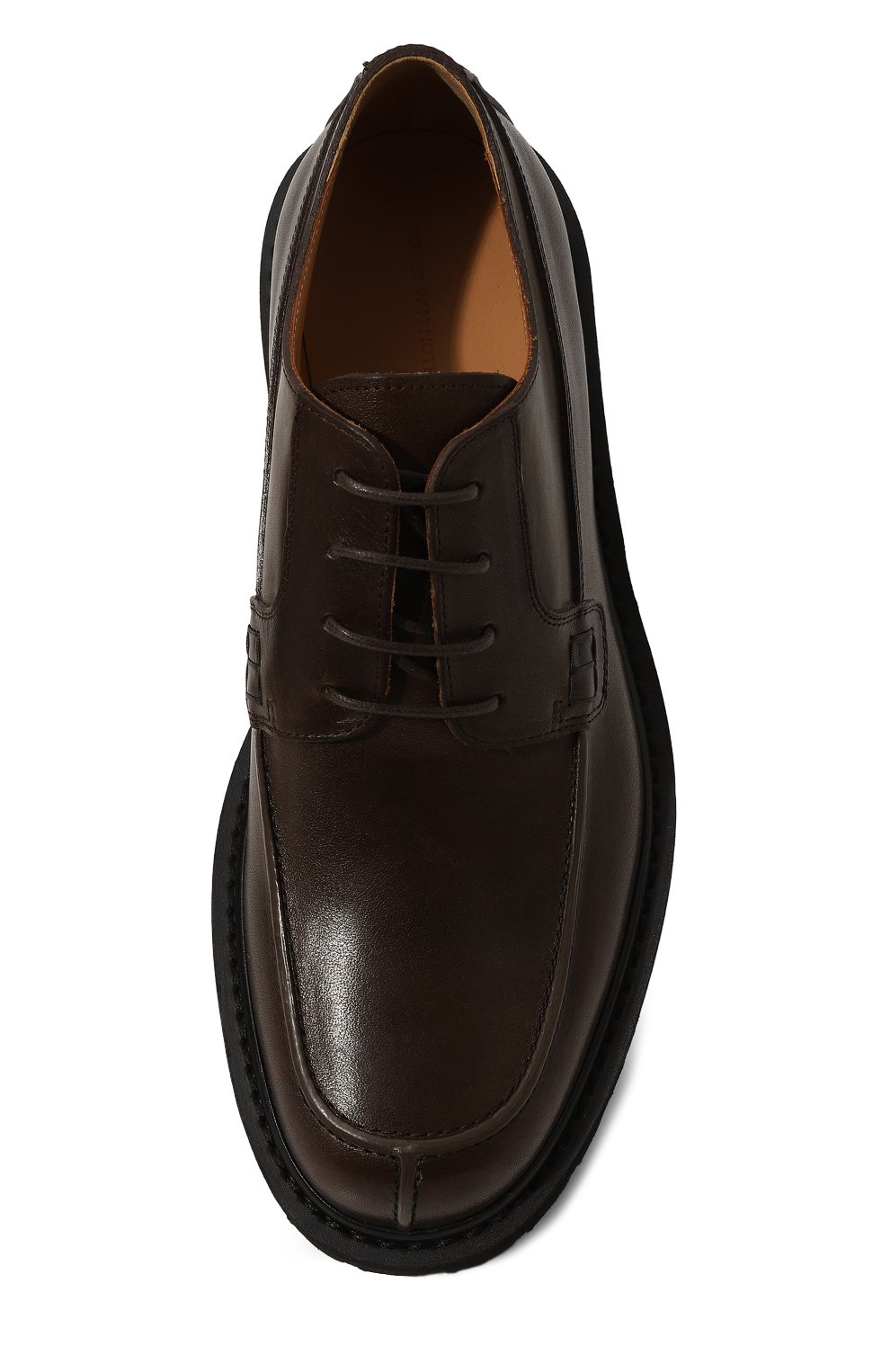 Кожаные дерби DRIES VAN NOTEN, арт. MS242-1334/102, фото 6