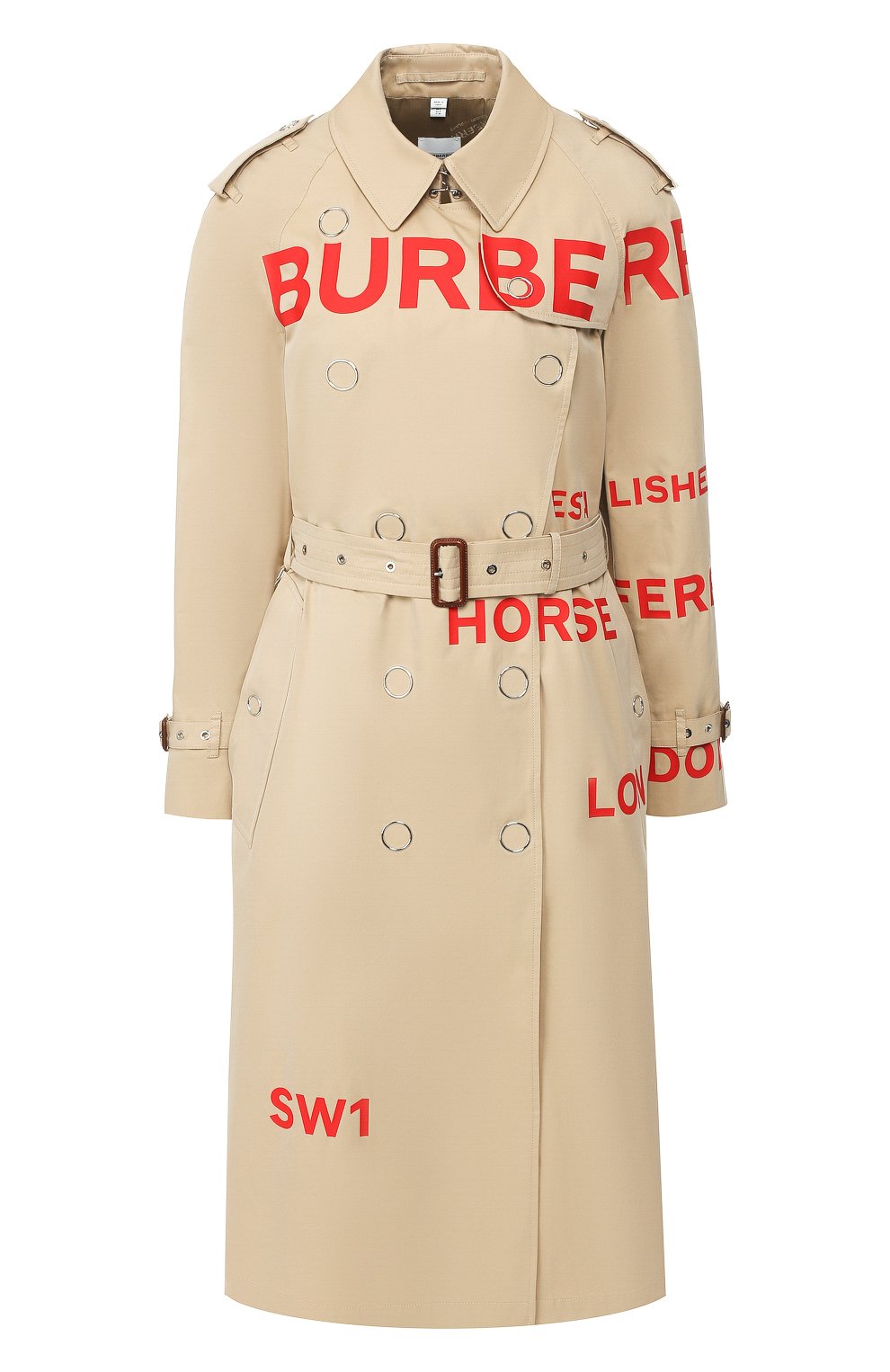 Хлопковый тренч wharfbridge BURBERRY, арт. 8013694, фото 1