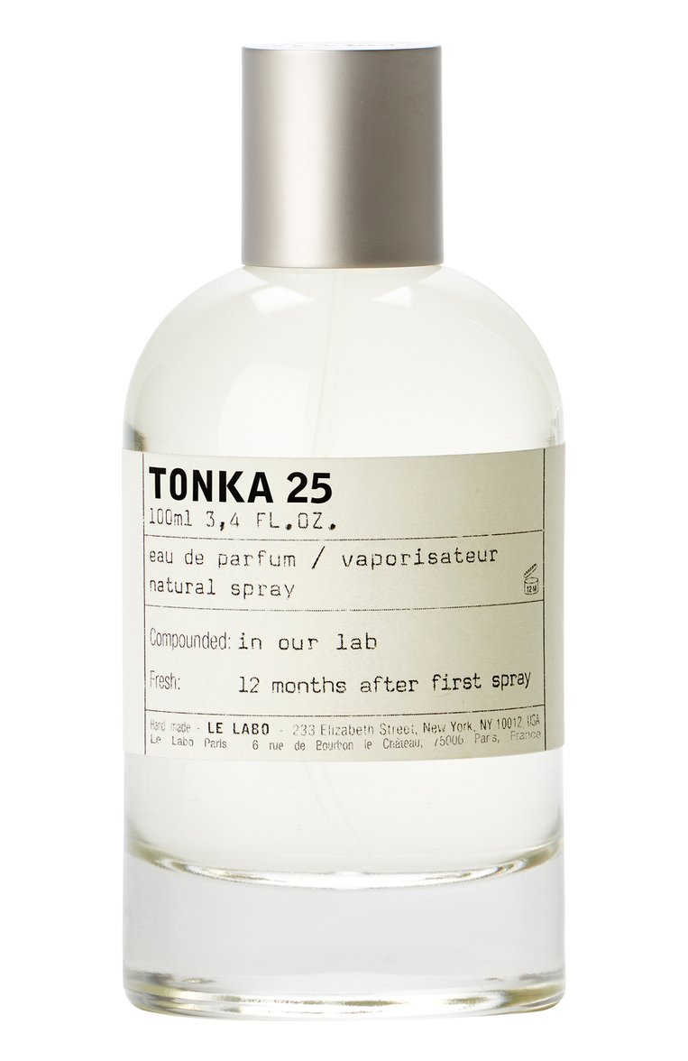 Парфюмерная вода tonka 25 (100ml) LE LABO бесцветного цвета, арт. 842185118251 | Фото 1 (Тип продукта - парфюмерия: Парфюмерная вода; Региональные ограничения белый список (Axapta Mercury): Не проставлено; Нос: Не проставлено; Ограничения доставки: flammable)