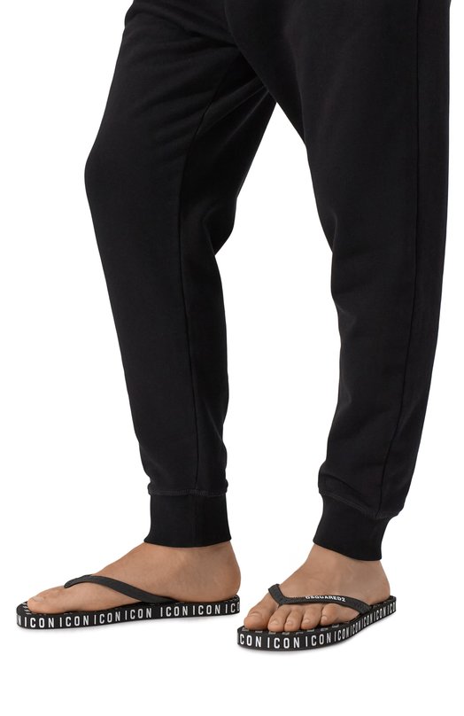 Шлепанцы Dsquared2 FFM0001 Чёрно-белый  FFM0001 Фото 3