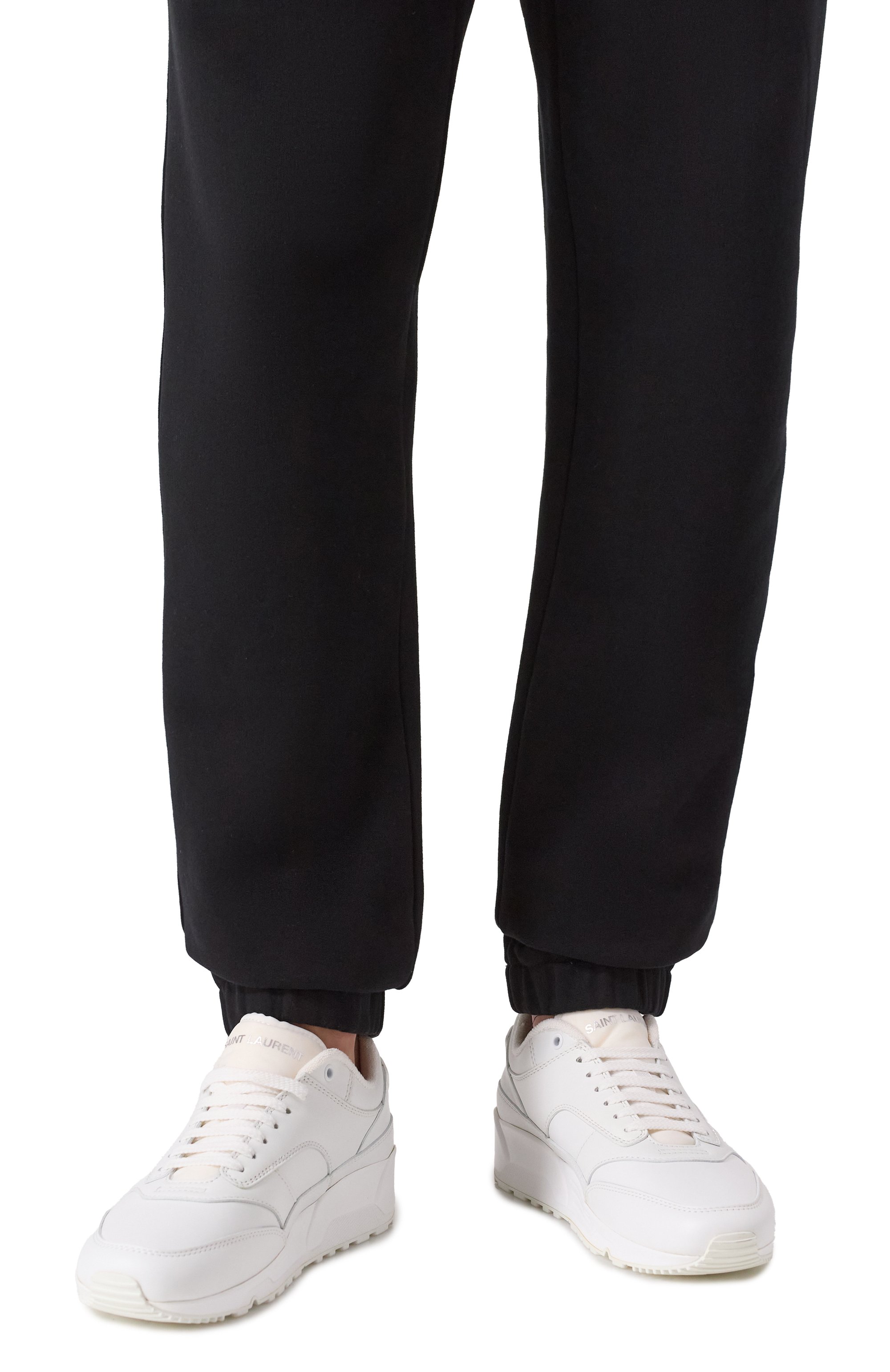 Кожаные кроссовки bump SAINT LAURENT, арт. 757319/00NAE, фото 3