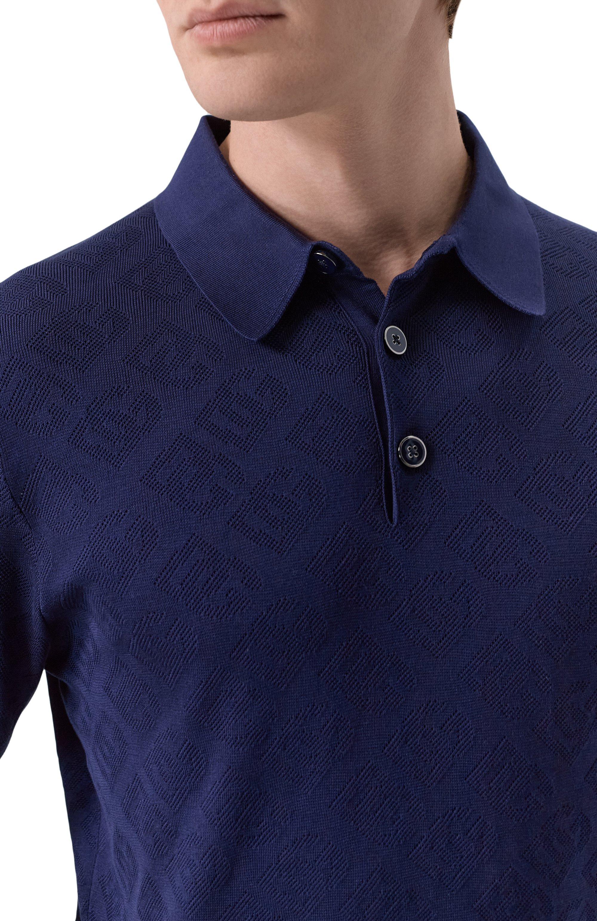 Шелковое поло DOLCE & GABBANA, арт. GXZ02T/JBS09, фото 5