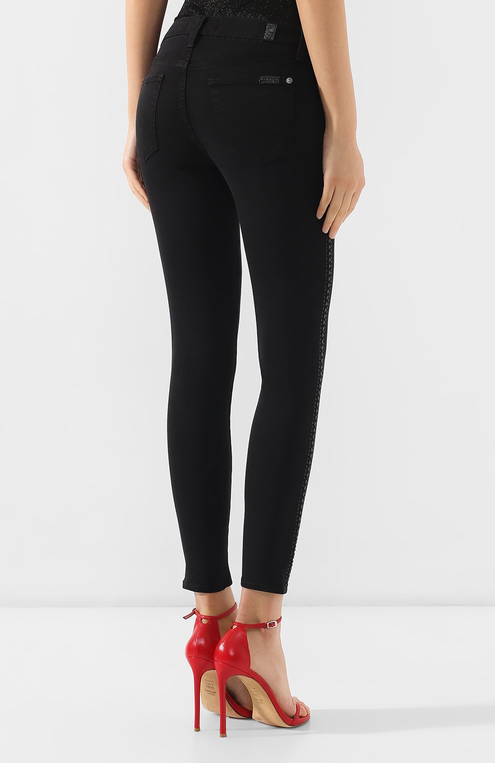 Джинсы-скинни 7 FOR ALL MANKIND, арт. JSWT930CYW, фото 4