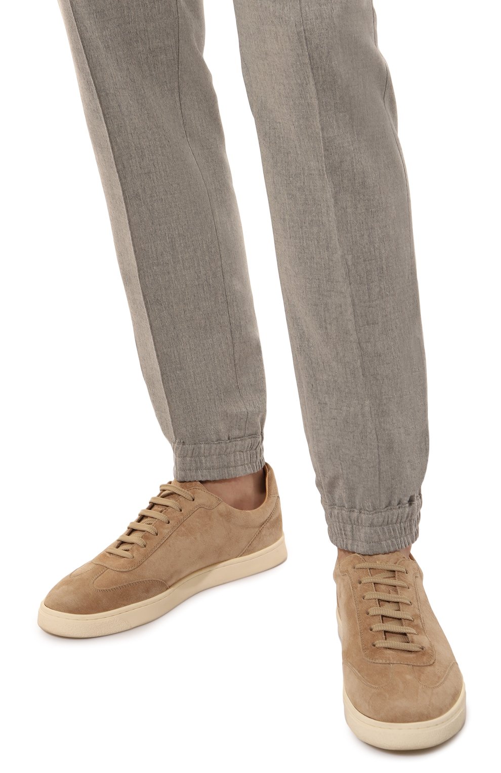 Замшевые кеды hybrid BRUNELLO CUCINELLI, арт. MZUSIB2252, фото 3