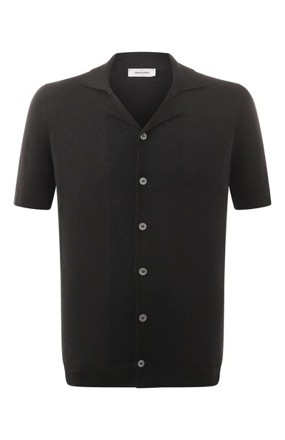 Мужская рубашка изо льна и хлопка GRAN SASSO, арт. 57184/18637