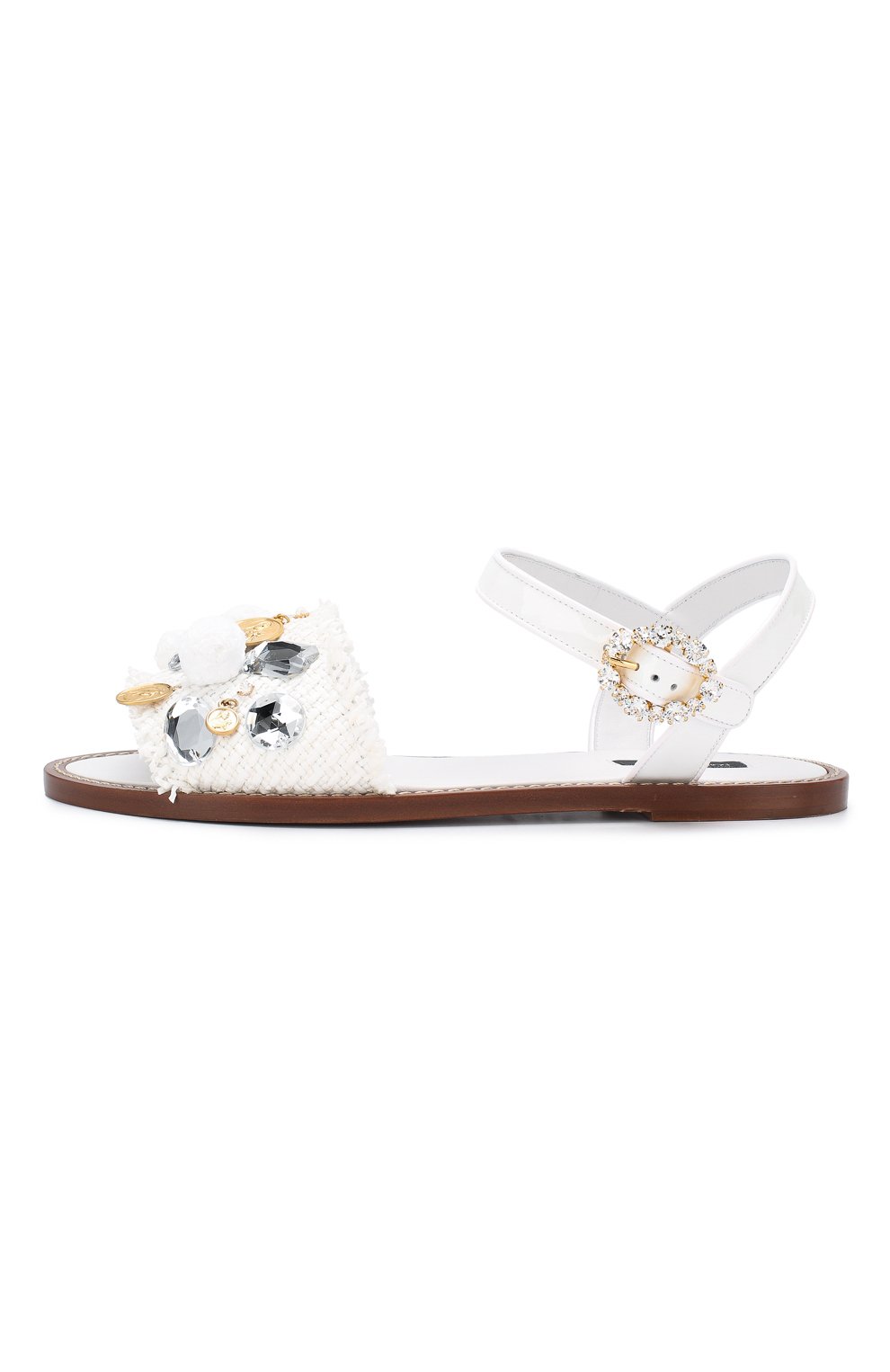 Плетеные сандалии DOLCE & GABBANA, арт. CQ0238/AK225, фото 3