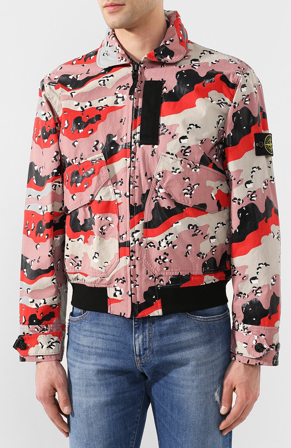 Хлопковый бомбер STONE ISLAND, арт. 7215445E3, фото 3