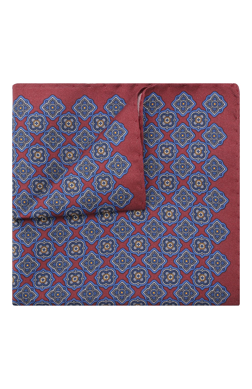 Шелковый платок ETON бордового цвета по цене 5280 руб., арт. A000 31164, фото 1 Шелковый платок ETON, арт. A000 31164, фото 1