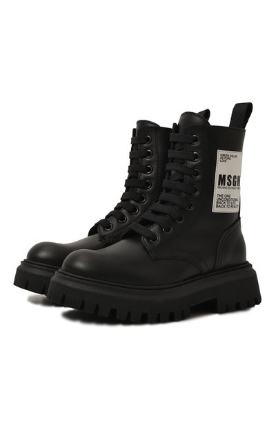 Кожаные ботинки MSGM KIDS, арт. 78910/28-35