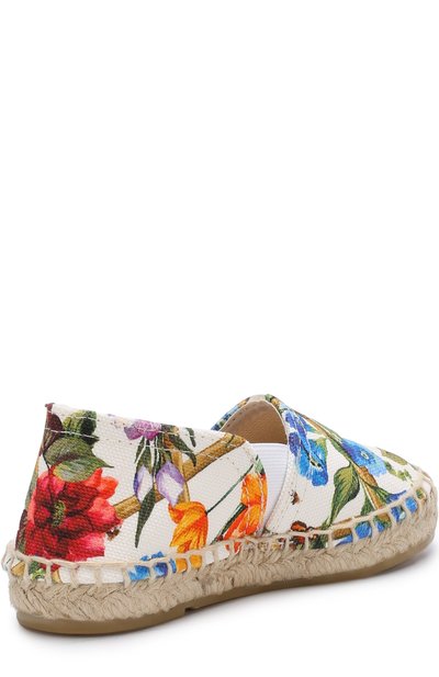 Текстильные эспадрильи с принтом DOLCE & GABBANA, арт. D00106/A4295/24-28, фото 3