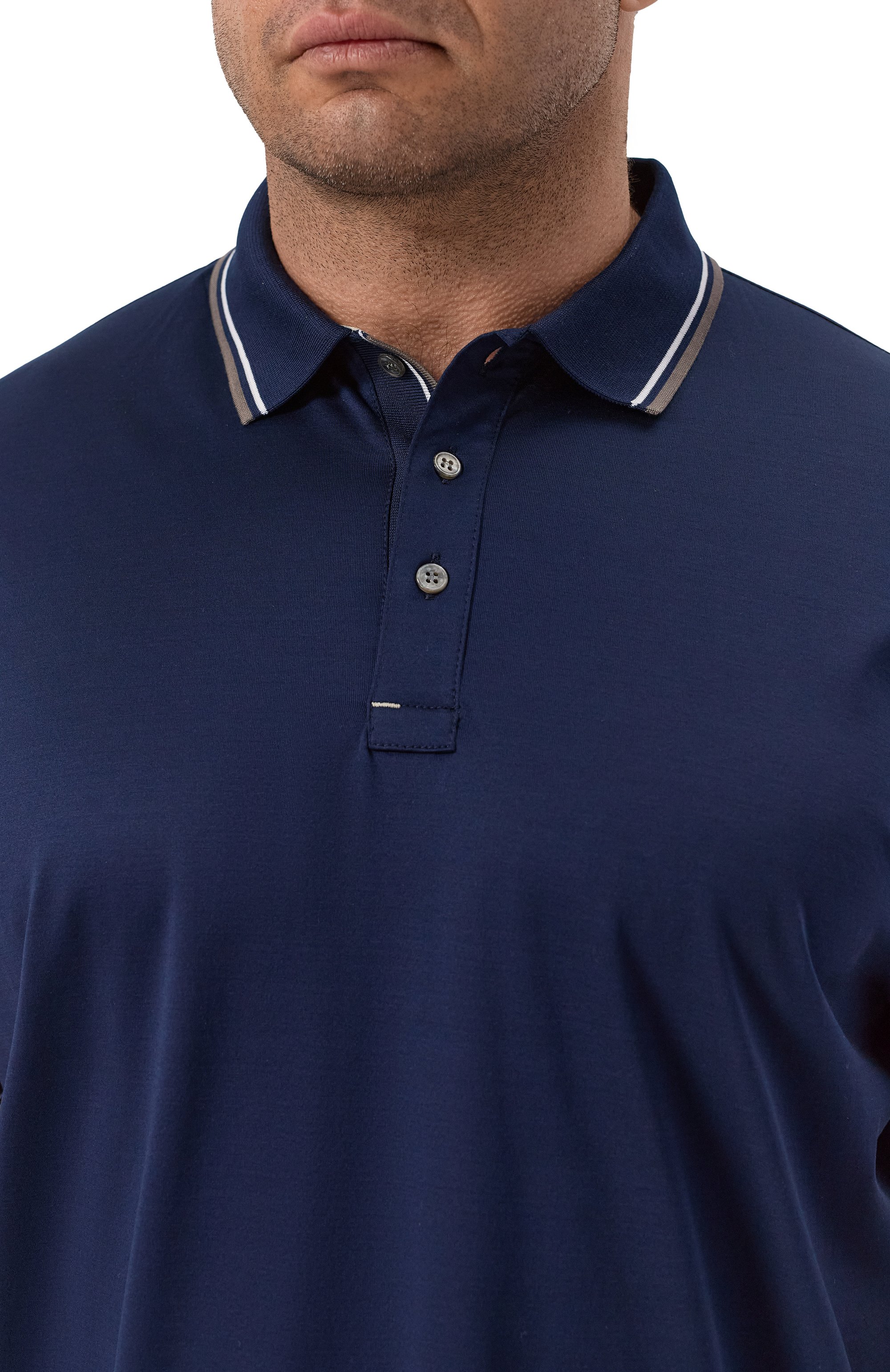 Хлопковое поло PAUL&SHARK, арт. 25411258, фото 5