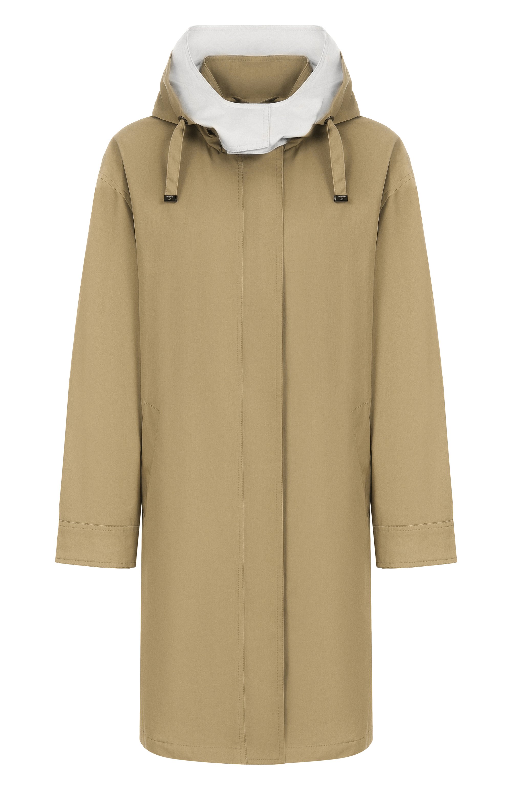 Парка из хлопка и вискозы DIEGO M, арт. 25EM-A614, фото 1