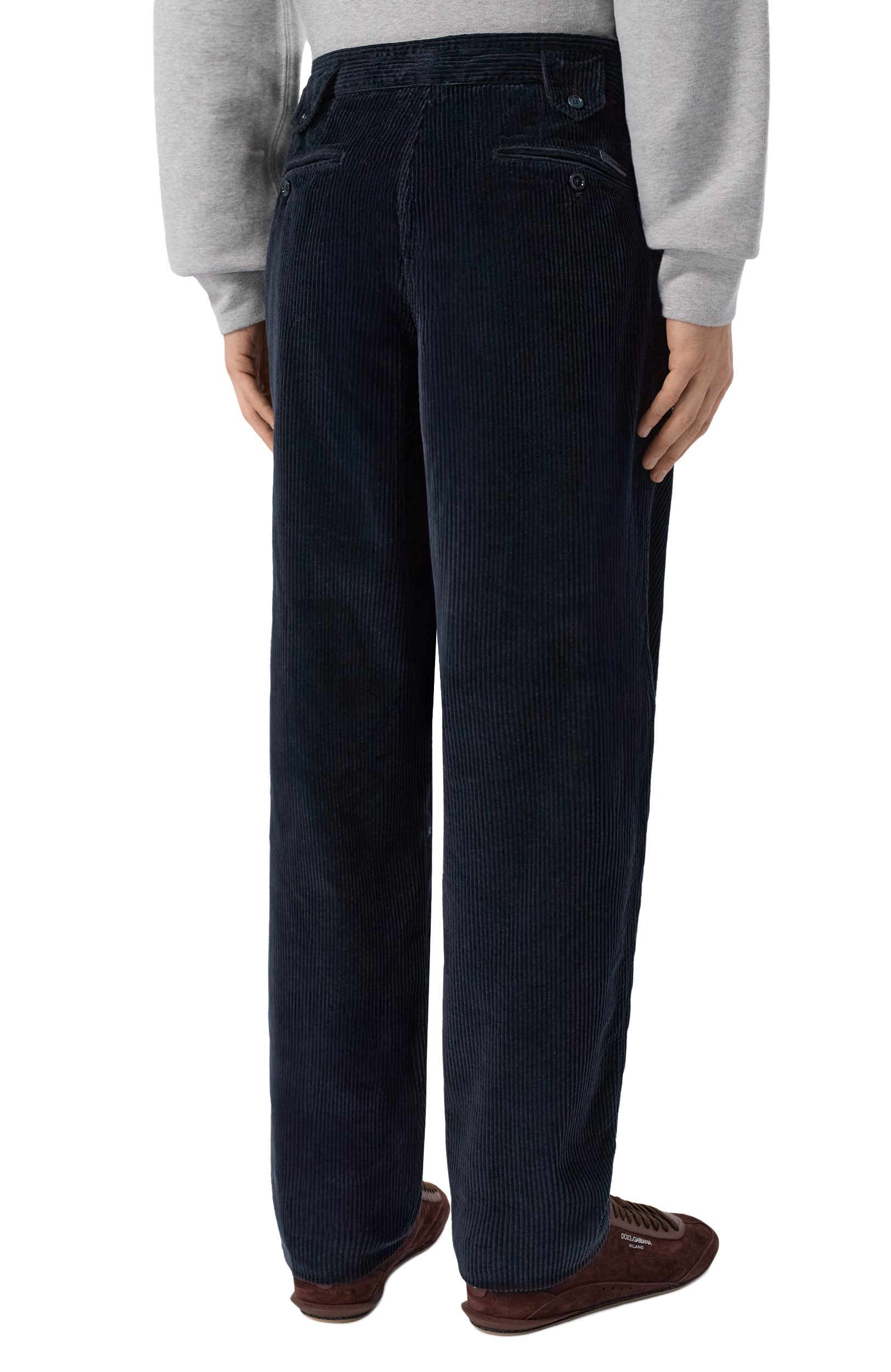 Вельветовые брюки DOLCE & GABBANA, арт. GP13XT/G8NN6, фото 4