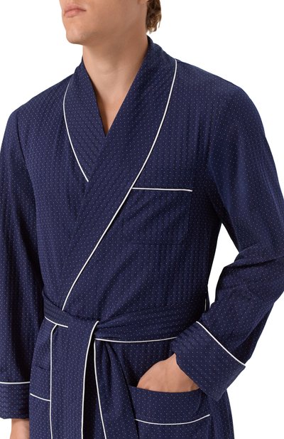 Хлопковый халат DEREK ROSE, арт. 5505/R0YA040, фото 5