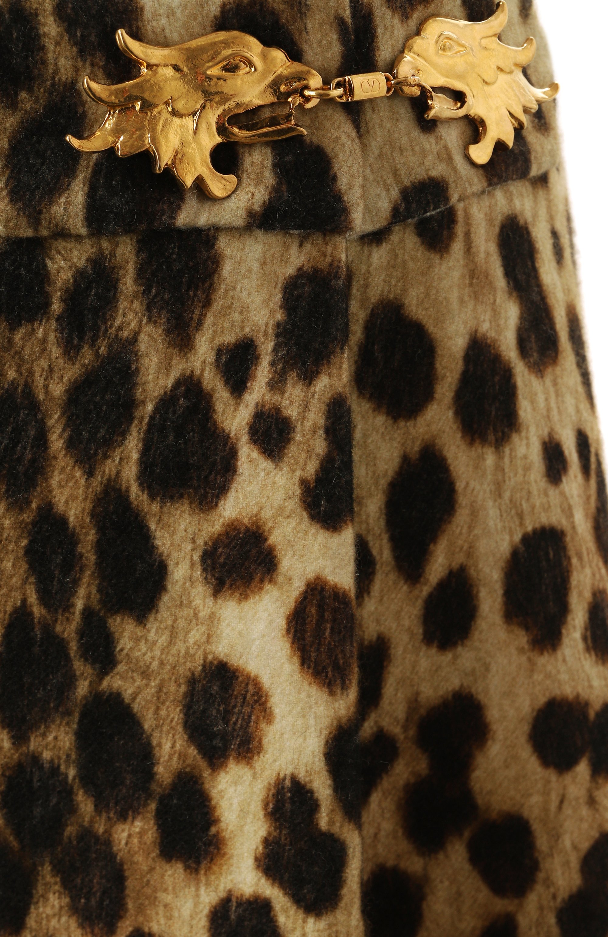 Шерстяная юбка VALENTINO, арт. 6B3RACE391A, фото 6