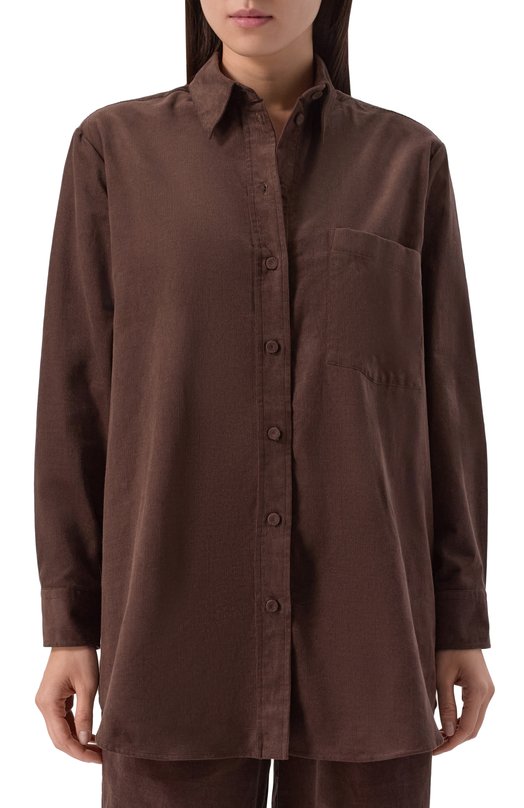 Вельветовая рубашка Academia CELIA-P0CKET-BC/75V1 Коричневый  CELIA-P0CKET-BC/75V1 Фото 3
