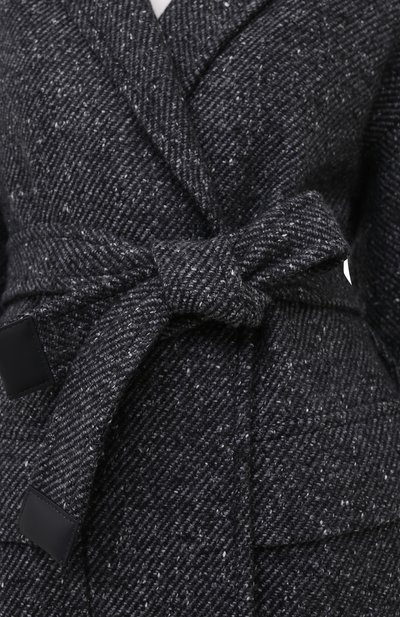 Кашемировое пальто LORO PIANA серого цвета по цене 541500 руб., арт. FAL2987, фото 5 Кашемировое пальто LORO PIANA, арт. FAL2987, фото 5