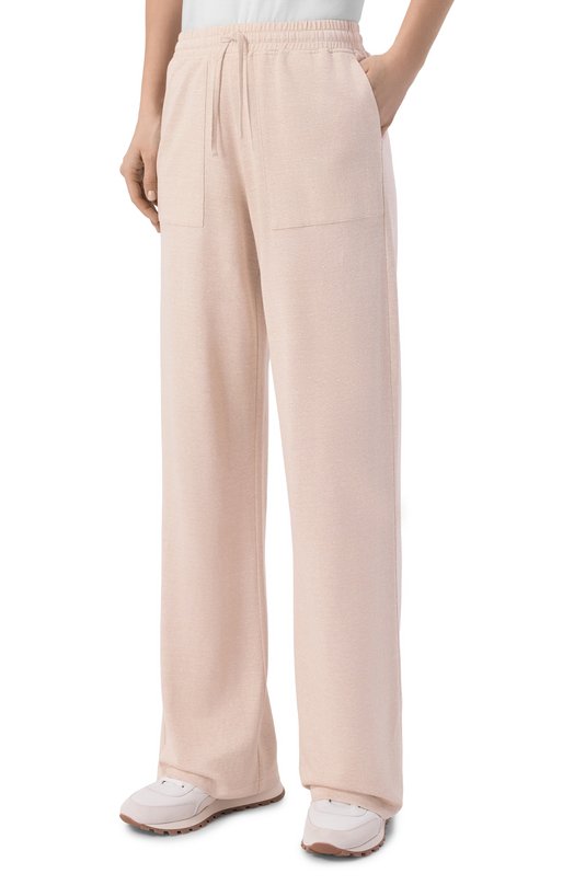 Брюки из шелка и льна MVST M26.CSW.T401/LIN0LUX 43127 Бежевый  M26.CSW.T401/LIN0LUX 43127 Фото 3