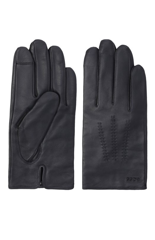 Кожаные перчатки BOSS 50496604 Синий  50496604 Фото 2