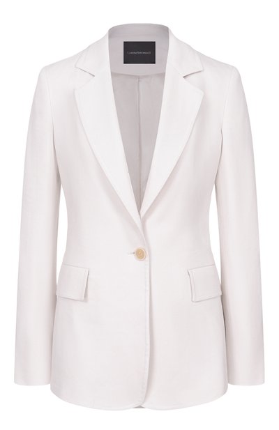 Женский жакет изо льна и вискозы LORENA ANTONIAZZI, арт. P2640GA08A/3347