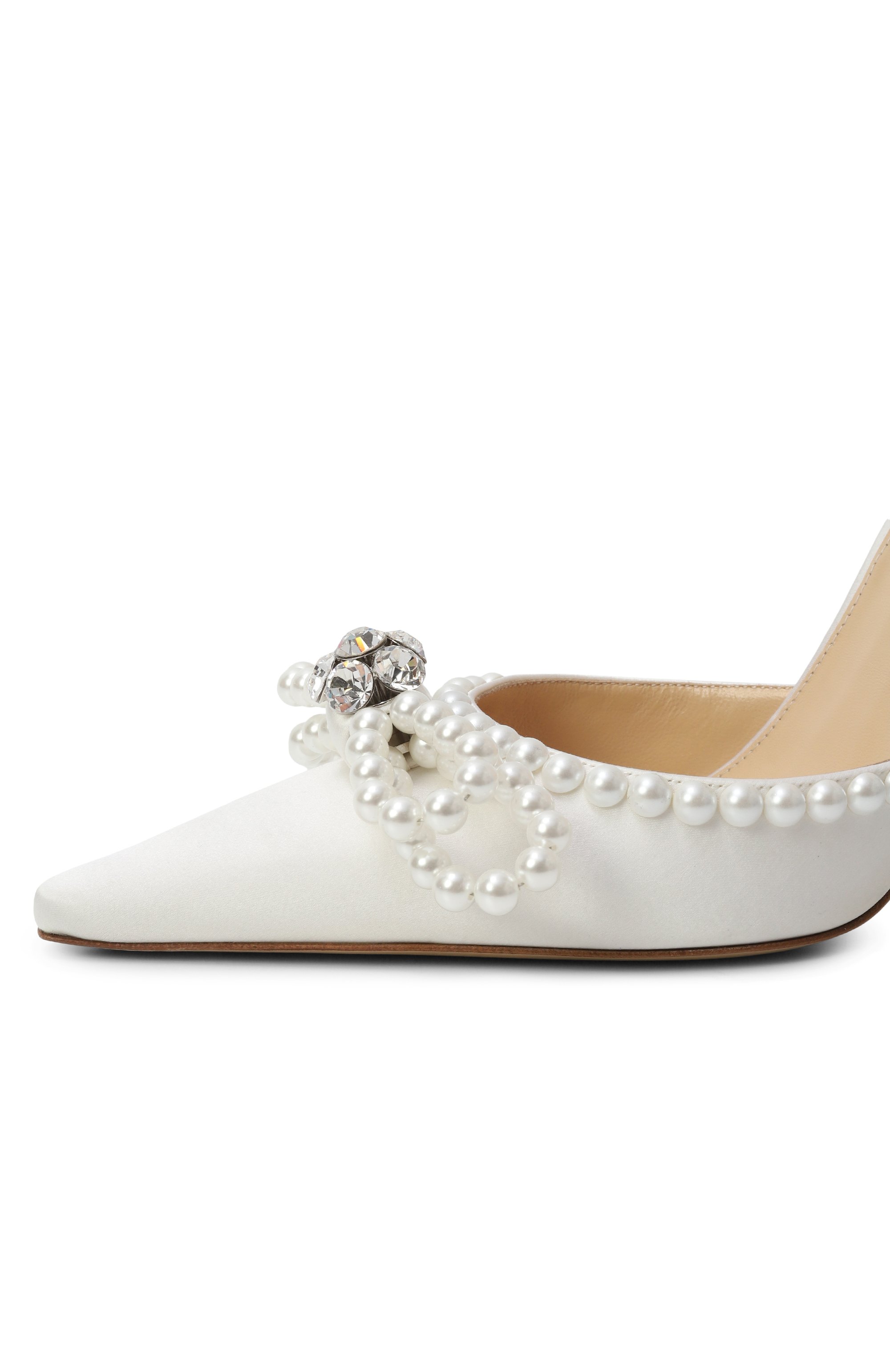 Текстильные туфли double bow 110 MACH & MACH, арт. R25-S0928-110-CRP-011, фото 7