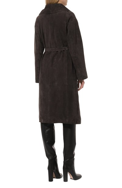 Замшевое пальто VENERA M., арт. 23123SP/110VM, фото 4