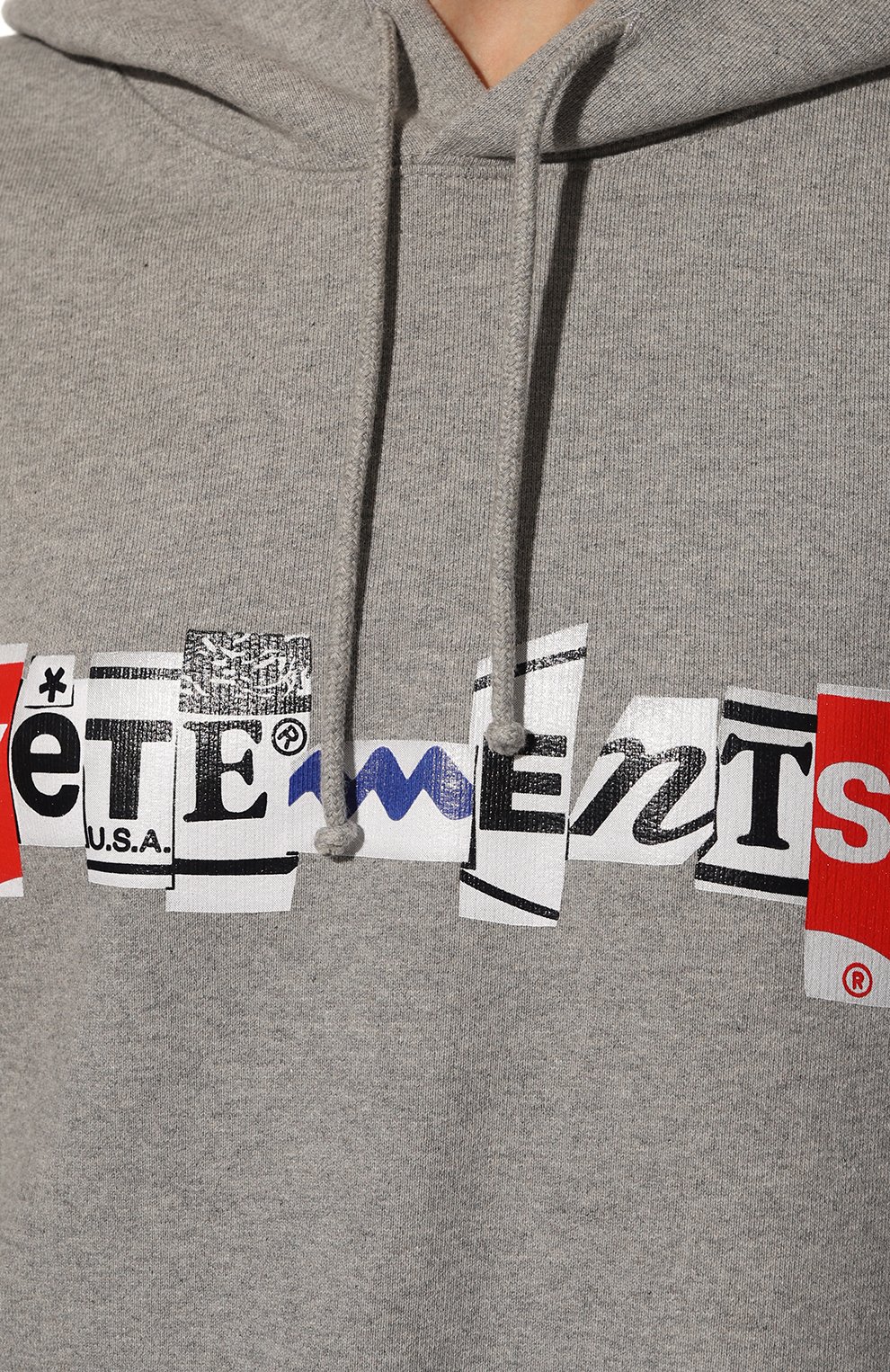 Хлопковое худи VETEMENTS, арт. UA53HD240G 1605/W, фото 5