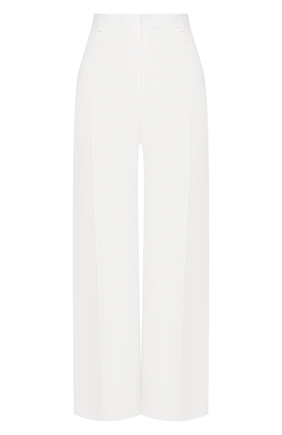 Брюки из вискозы JACQUEMUS белого цвета по цене 42500 руб., арт. 201PA05/02110, фото 1 Брюки из вискозы JACQUEMUS, арт. 201PA05/02110, фото 1