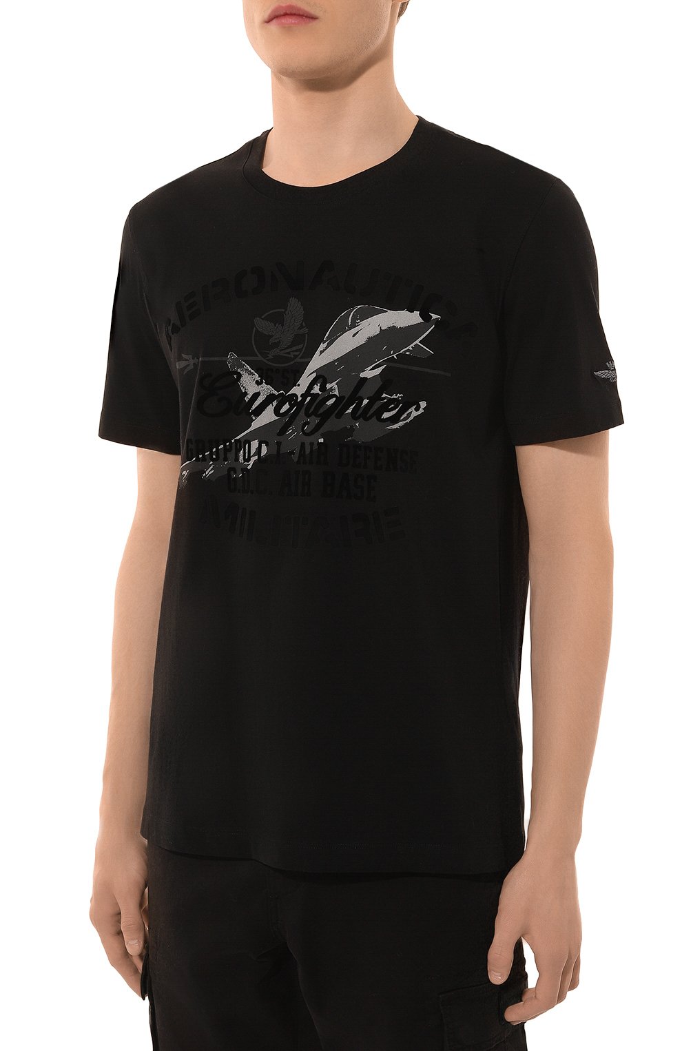 Хлопковая футболка AERONAUTICA MILITARE, арт. TS2343J634, фото 3