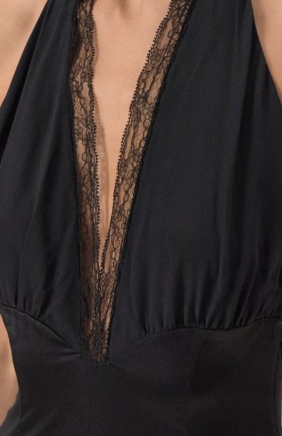 Атласное платье LOUVE черного цвета по цене 279000 руб., арт. 25-01-01-26-01-01-01, фото 5 Атласное платье LOUVE, арт. 25-01-01-26-01-01-01, фото 5