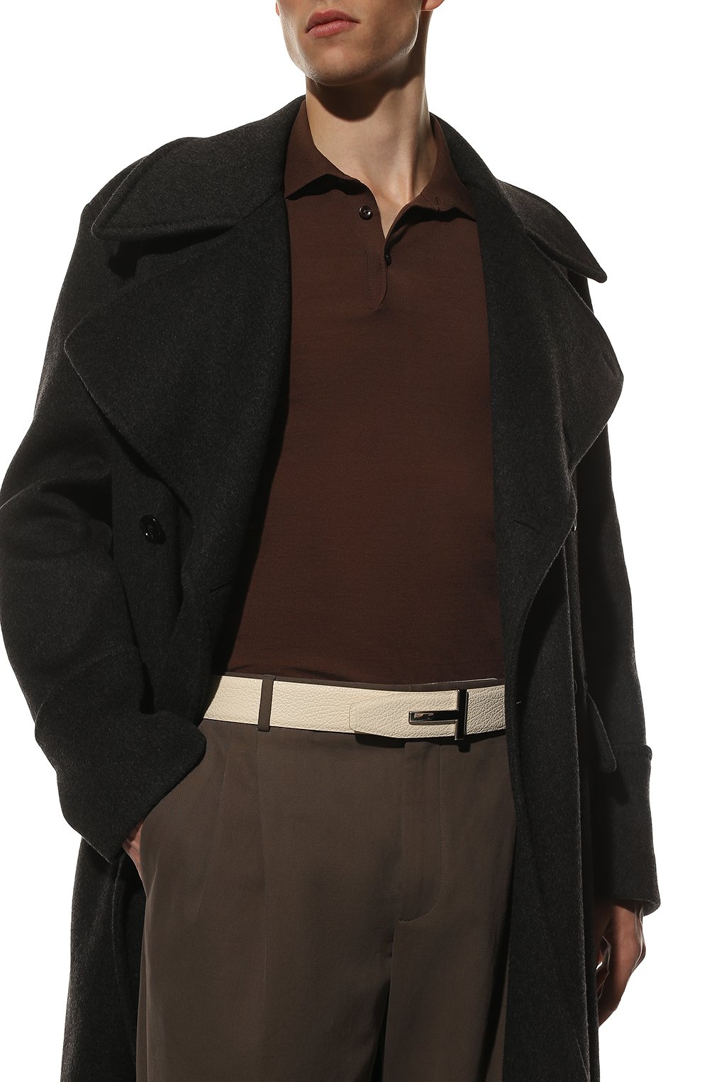 Кожаный ремень TOM FORD, арт. TB178P-LCL242, фото 2