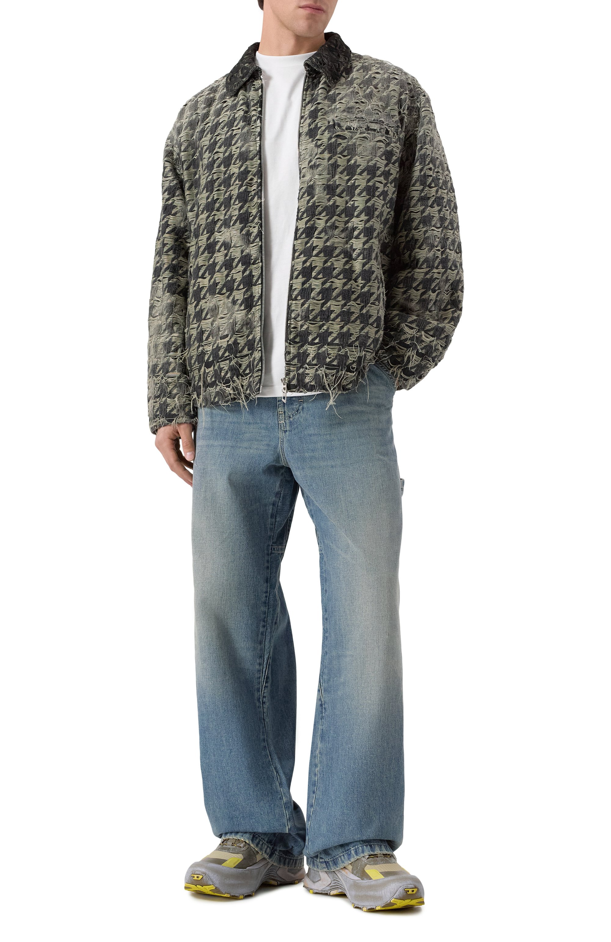 Текстильные кроссовки d-cage hiking DIESEL, арт. Y03650/P8140, фото 2