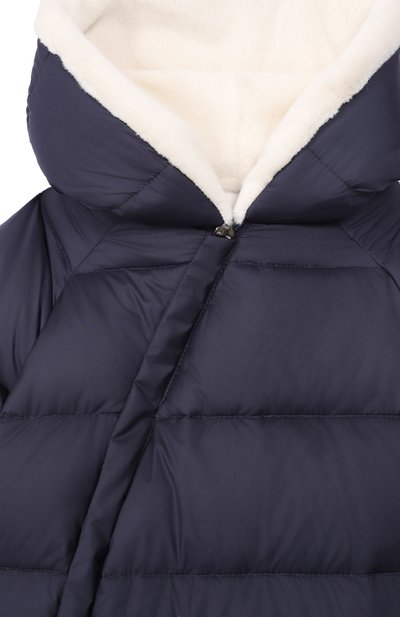 Пуховый конверт-комбинезон IL GUFO темно-синего цвета по цене 48950 руб., арт. A25GS00001NN106, фото 3 Пуховый конверт-комбинезон IL GUFO, арт. A25GS00001NN106, фото 3