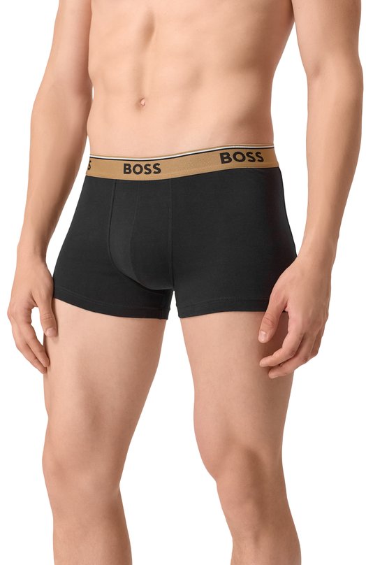 Комплект из трех боксеров BOSS 50531684 Чёрный  50531684 Фото 4