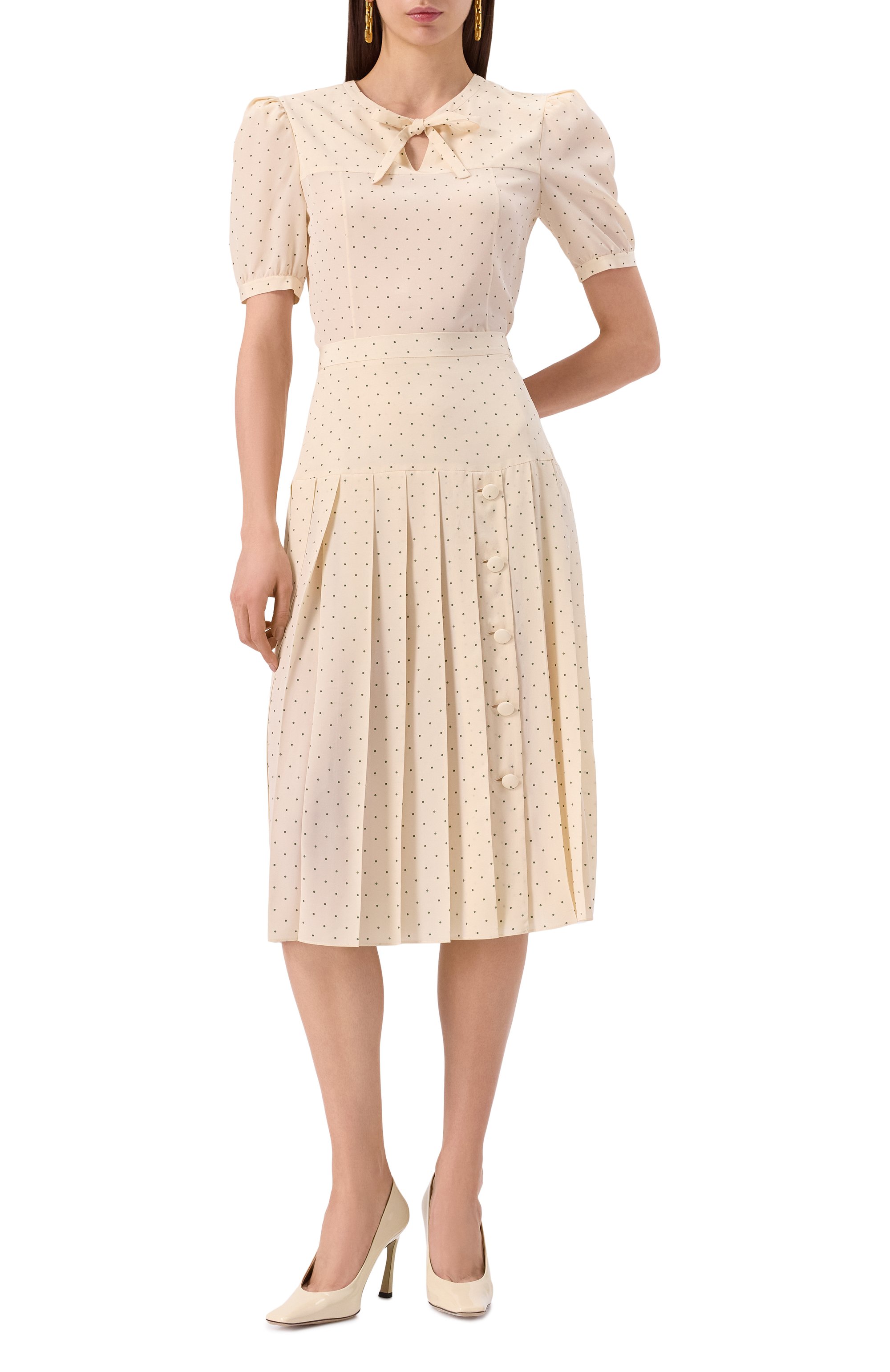 Шелковая юбка ALESSANDRA RICH, арт. FABX4076-F4508, фото 2