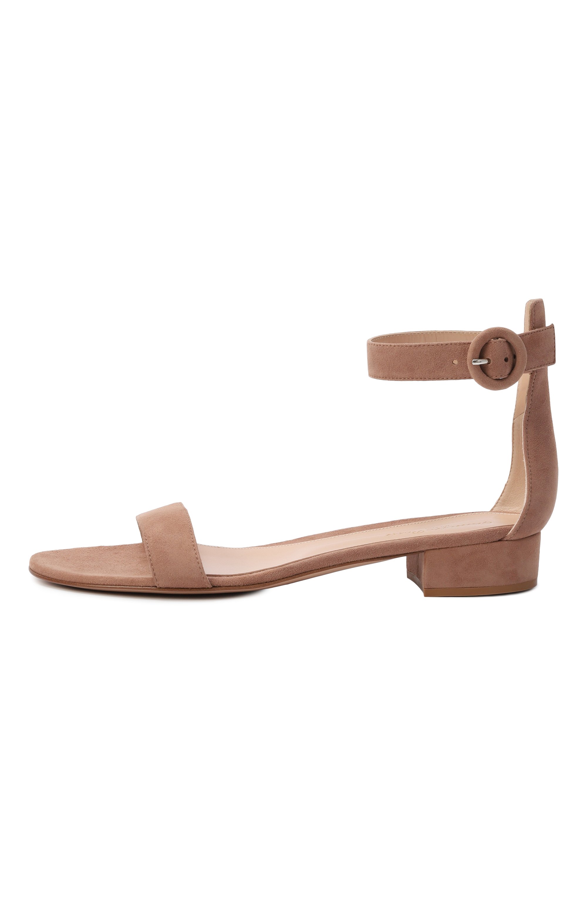 Замшевые босоножки portofino GIANVITO ROSSI, арт. G60354.20RIC.CAMPRAL, фото 4