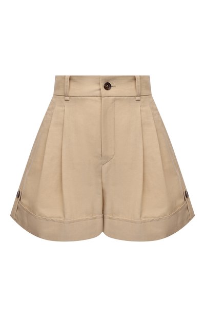 Женские шорты изо льна и хлопка CHLOÉ, арт. CHC21ASH68045
