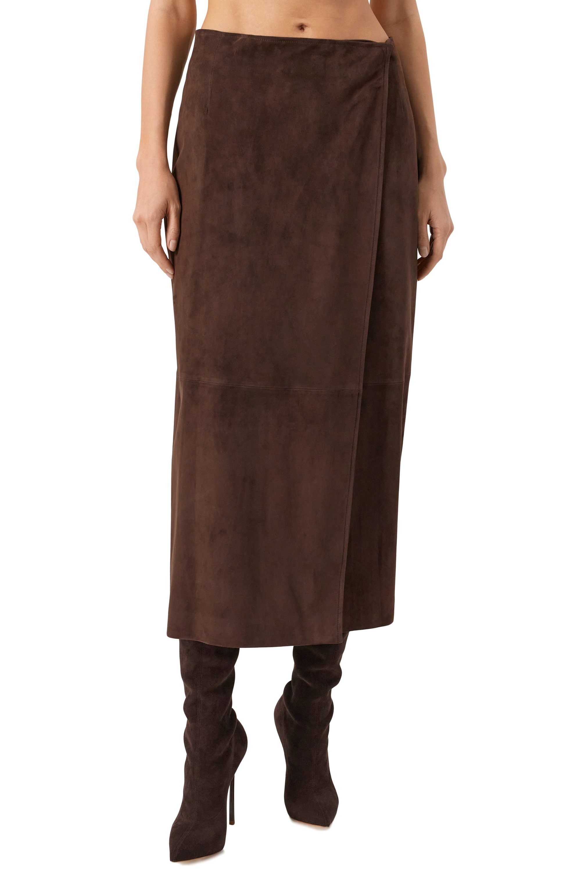 Замшевая юбка MVST, арт. ZBET-Y460/Z1940-1, фото 3