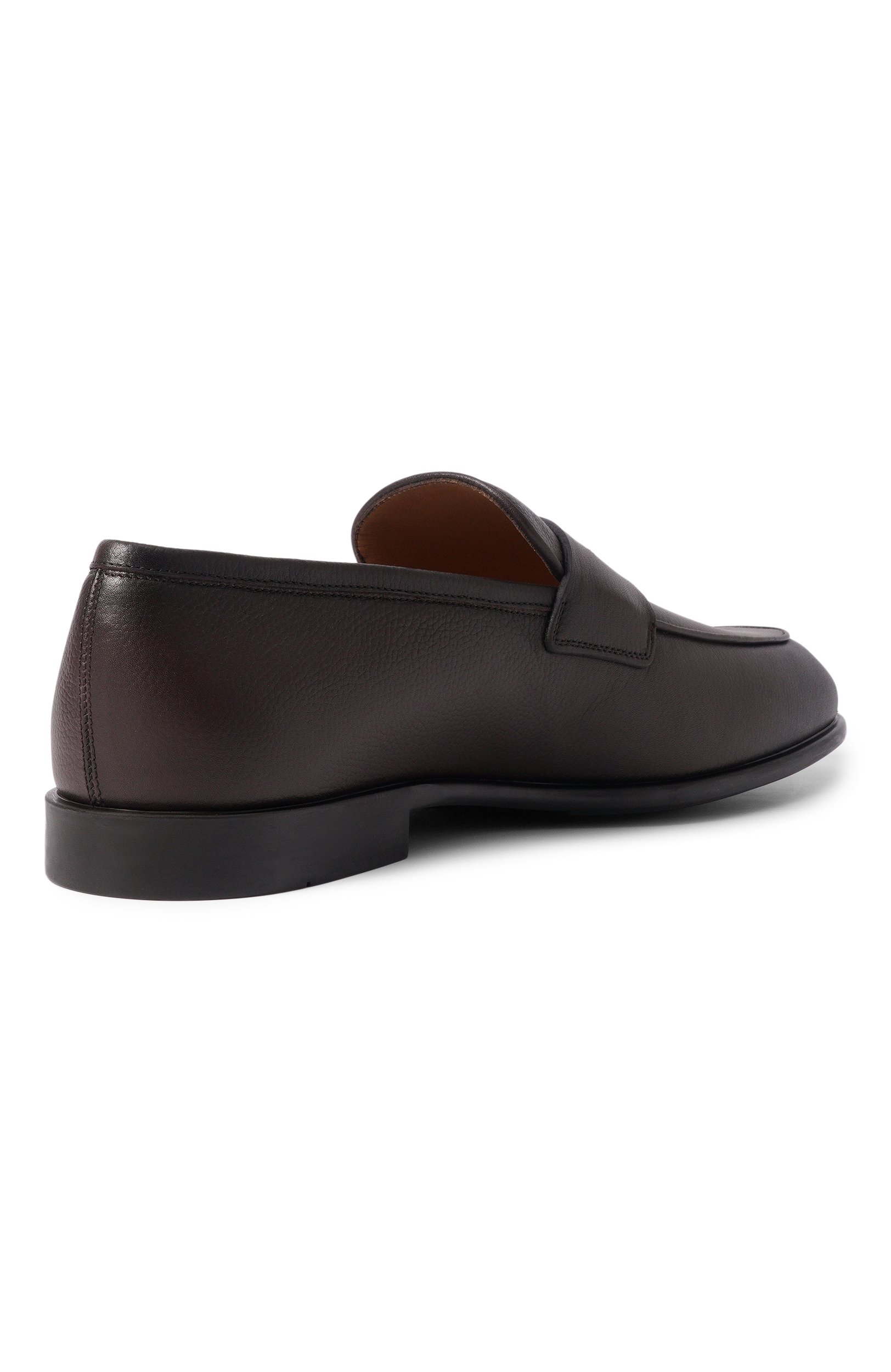Кожаные пенни-лоферы FERRAGAMO, арт. 021668/774036, фото 4