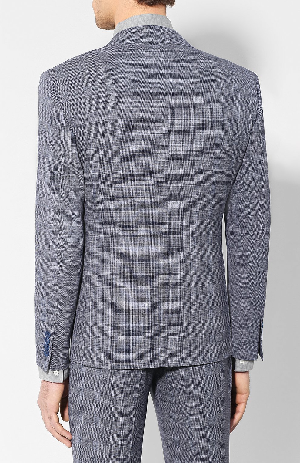 Шерстяной костюм CANALI серого цвета по цене 137000 руб., арт. 13290/31/BR02047, фото 3 Шерстяной костюм CANALI, арт. 13290/31/BR02047, фото 3
