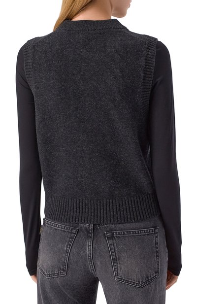 Шерстяной жилет GANNI, арт. K2596, фото 4