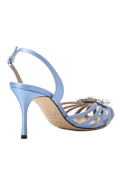 Текстильные босоножки sr godiva precious SERGIO ROSSI, арт. B13110/MTEZ02, фото 5