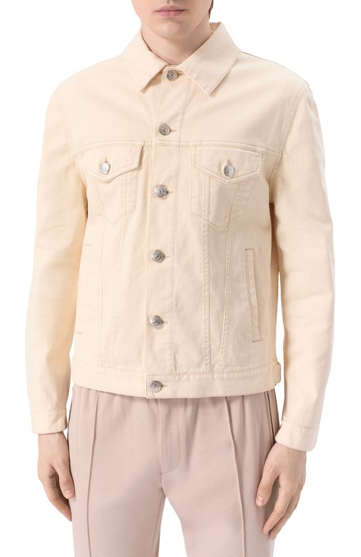 Джинсовая куртка Brunello Cucinelli M277P6910 Бежевый  M277P6910 Фото 3