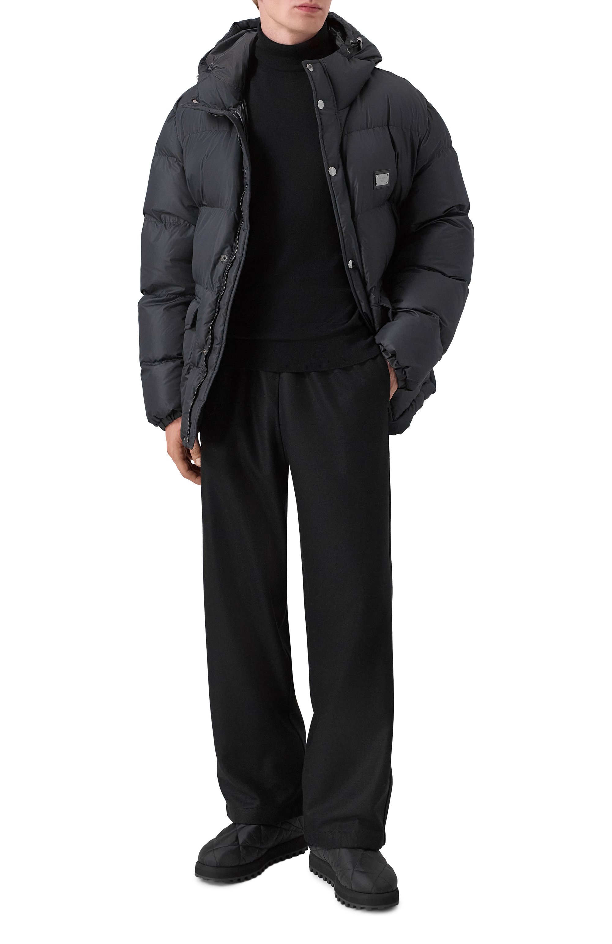 Текстильные сапоги DOLCE & GABBANA, арт. A70165/AQ075, фото 2