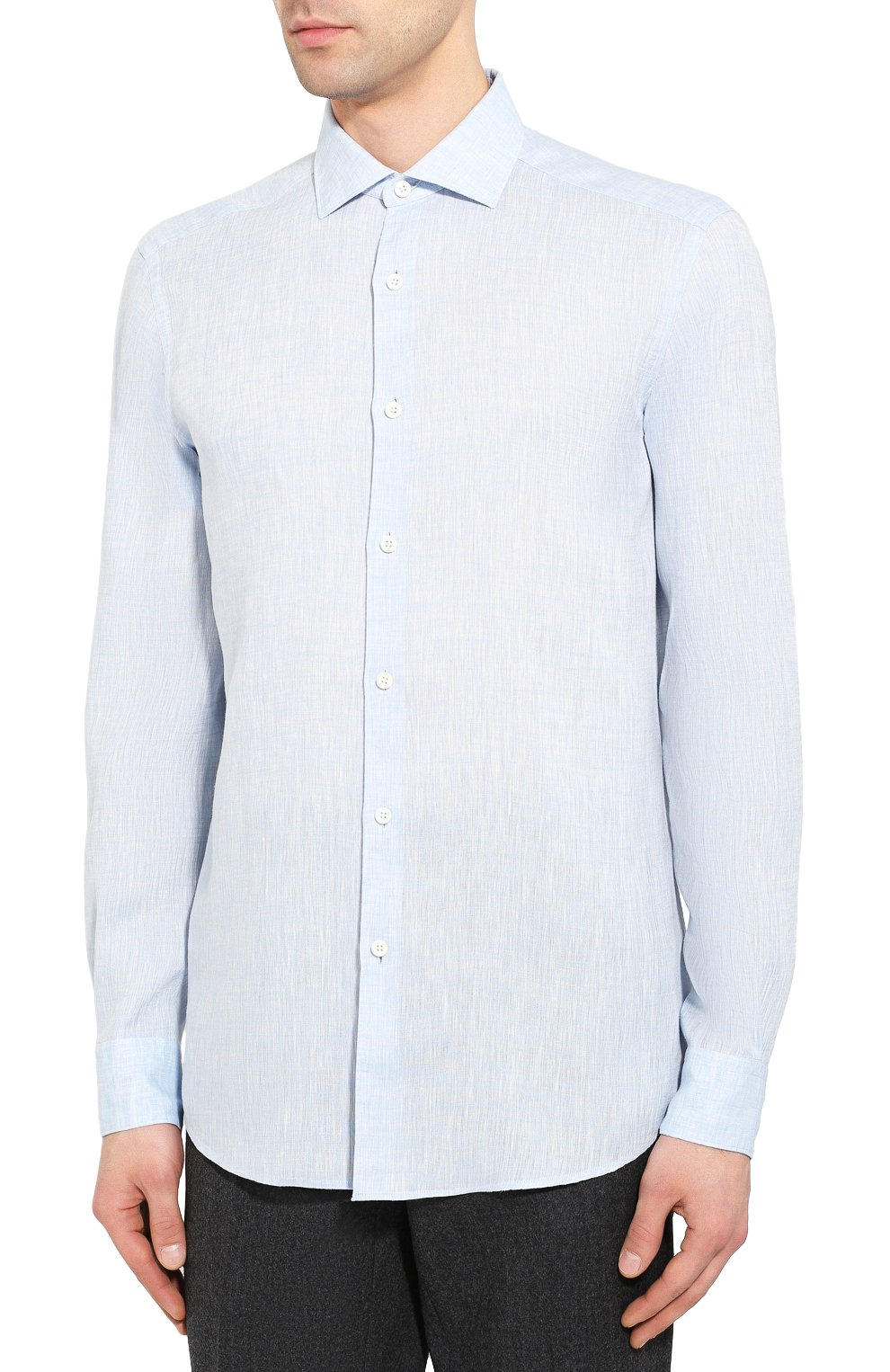 Льняная рубашка ZEGNA, арт. UUX38/SRF5, фото 3