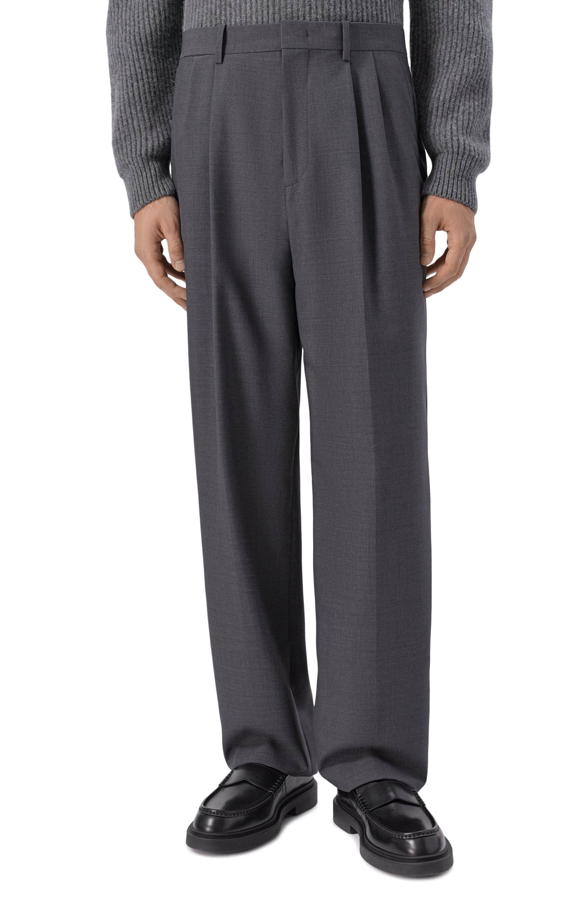 Шерстяные брюки JIL SANDER, арт. J22KA0385/J40249, фото 3