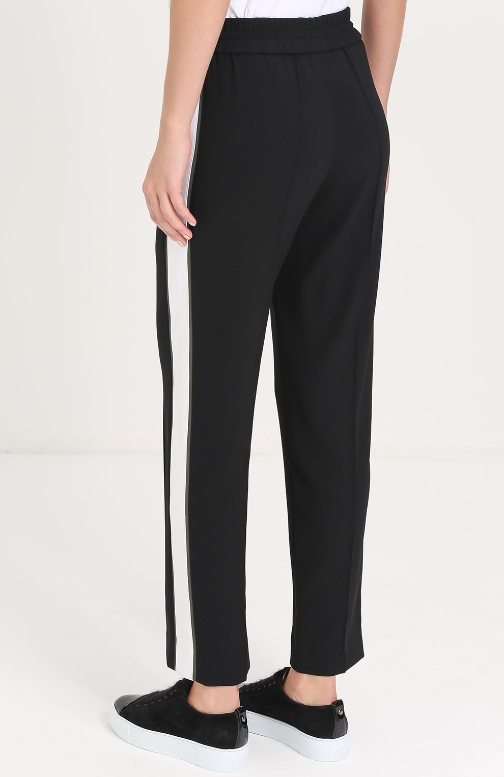 Брюки прямого кроя с лампасами KENZO, арт. F762PA1315AC, фото 4